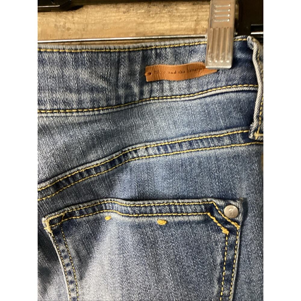 Pilcro And The Letterpress Jeans Script Size 29 W… - image 4